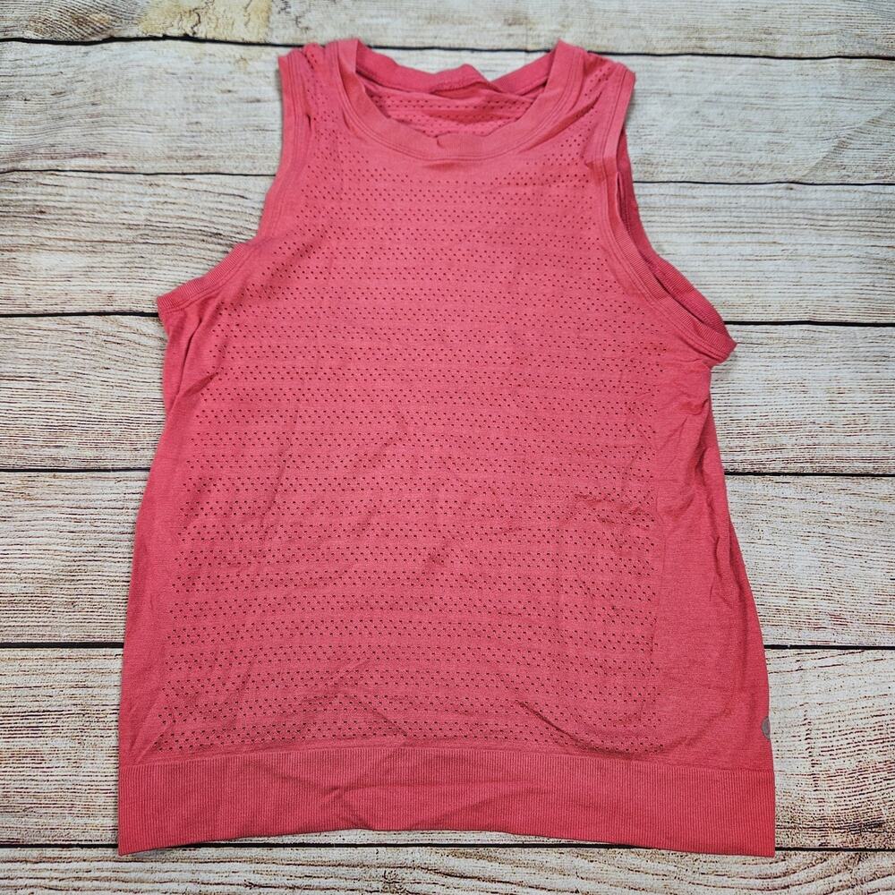 Lululemon Top Women's Heartthrob Pink Muscle Tank II Seamless *No Tag